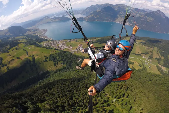 paragliding is fun